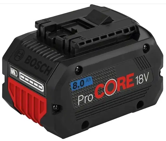 보쉬/procore/신개념배터리/8A/1600w/고출력/프로작업용/18V